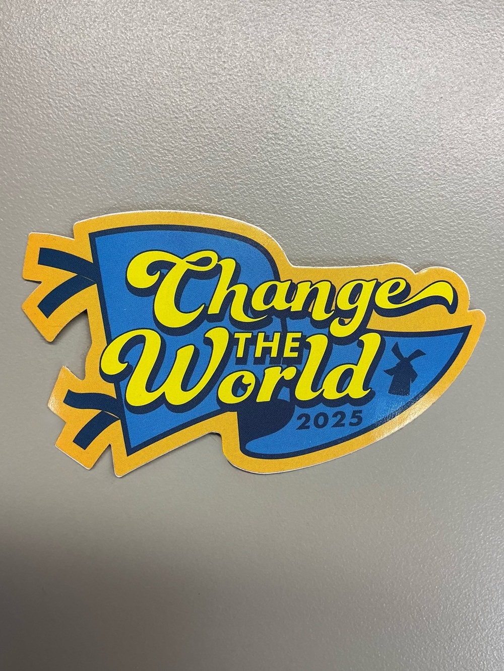 Change The World 2025 Sticker - Dutch Bros
